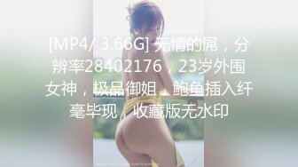 [MP4/ 3.66G] 无情的屌，分辨率28402176，23岁外围女神，极品御姐，鲍鱼插入纤毫毕现，收藏版无水印