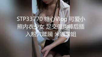 STP33770 糖心Vlog 可爱小熊内衣少女 足交假肉棒后插入粉穴蹂躏 米娜学姐