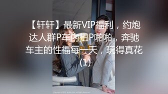 【轩轩】最新VIP福利，约炮达人群P车内扭P啪啪，奔驰车主的性福每一天，玩得真花 (1)