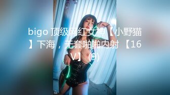 bigo 顶级网红女神【小野猫】下海，无套啪啪内射 【16V】 (9)