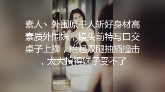 素人丶外围原千人斩好身材高素质外围妹，镜头前特写口交桌子上操，抬起双腿抽插撞击，太大搞得妹子受不了