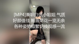 [MP4]兼职白领小姐姐 气质好颜值佳 鲍鱼菊花一览无余 各种姿势频繁切换观感一流